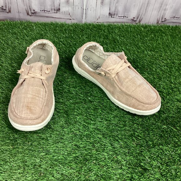 Hey Dude Wendy Shoe Rose Gold 11 - Picture 1 of 16